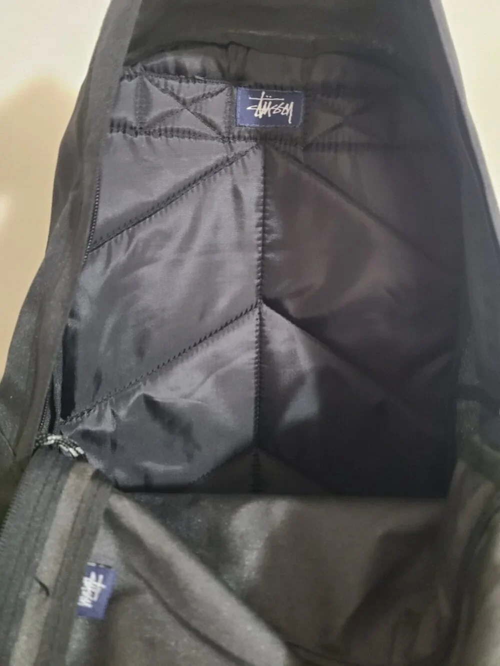 Stussy Nylon backpack Black Lightweight